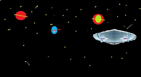 zie je die vallende sterren?